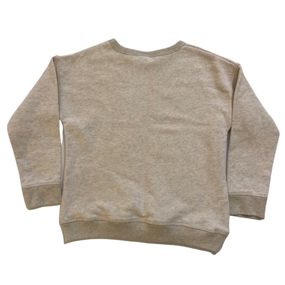Girls Zara Cream Gold roller skating Sweatshirt size 6 - Picture 3 of 5